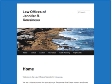 Tablet Screenshot of cousineaulawoffices.com